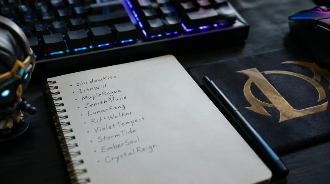 10 Tips for Choosing the Perfect Username in League of Legends