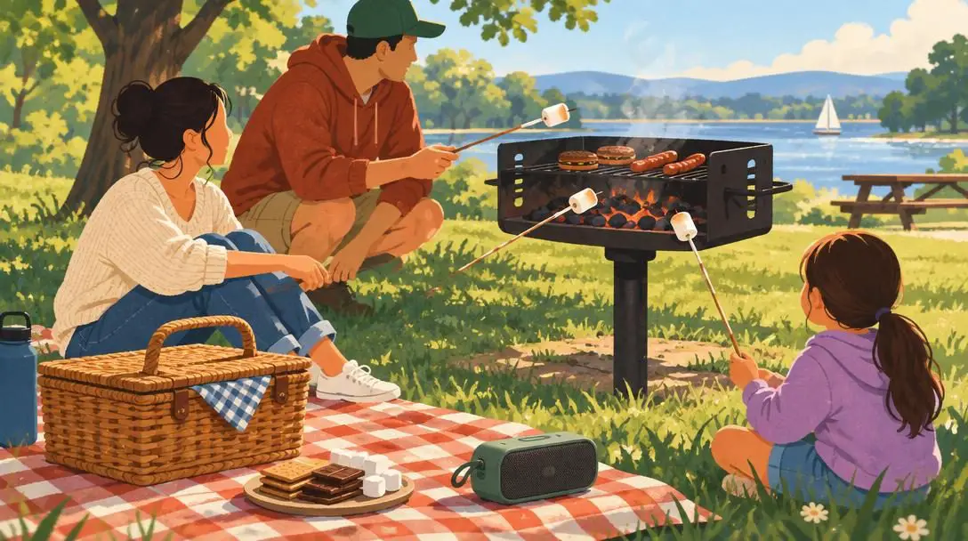 Have a cookout in a local park
