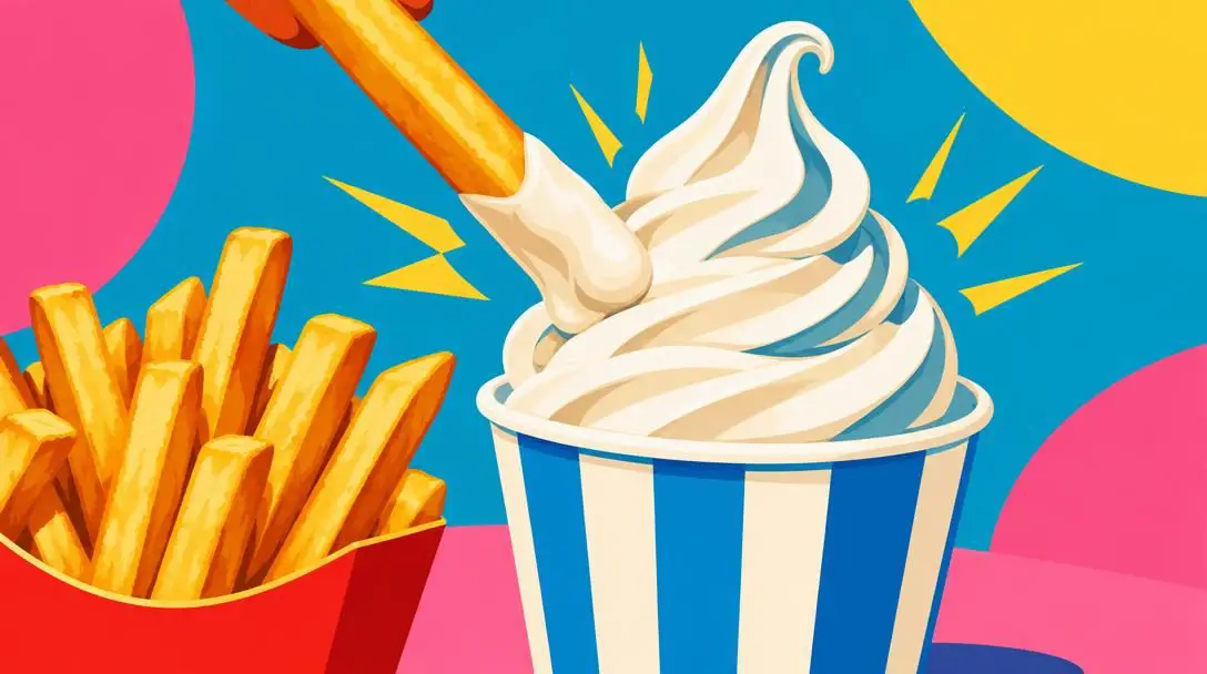 French Fries and Ice Cream