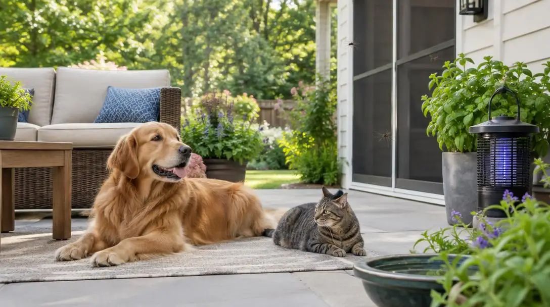 4 Ways to Keep Insects Away and Keep Pets Safe