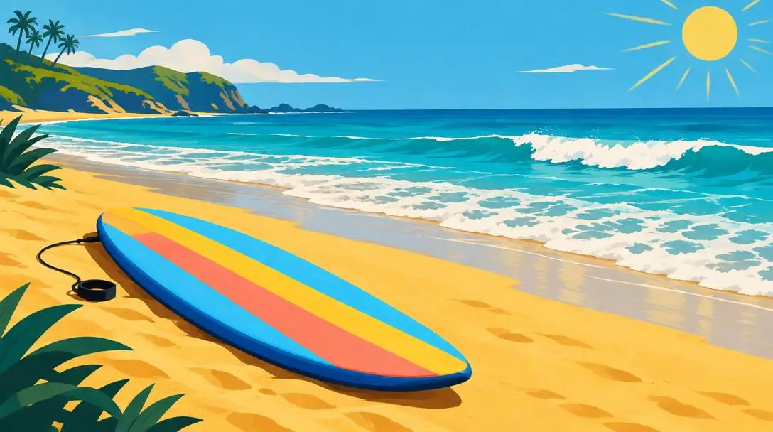 Surfing lesson