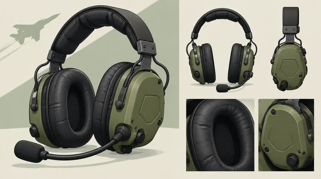 Thrustmaster T Flight US Air Force Edition Headset