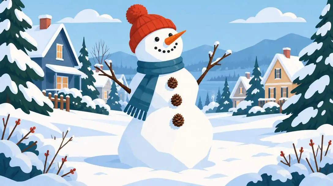 Snowman Building Competition