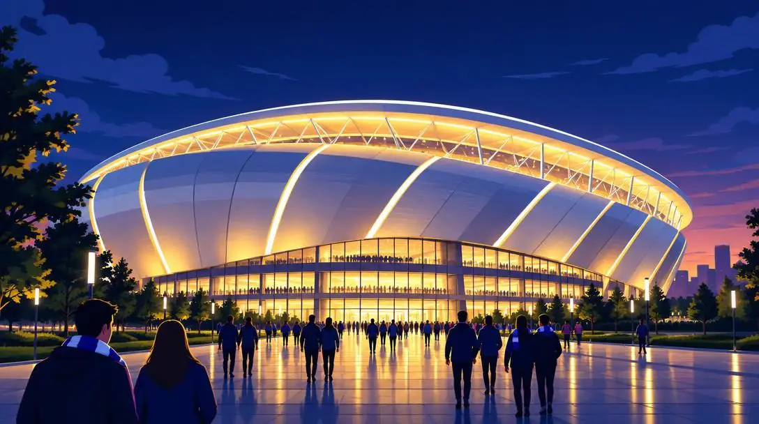 Opening the Allianz Arena