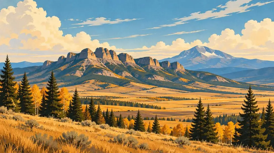 The Mountain Scenery