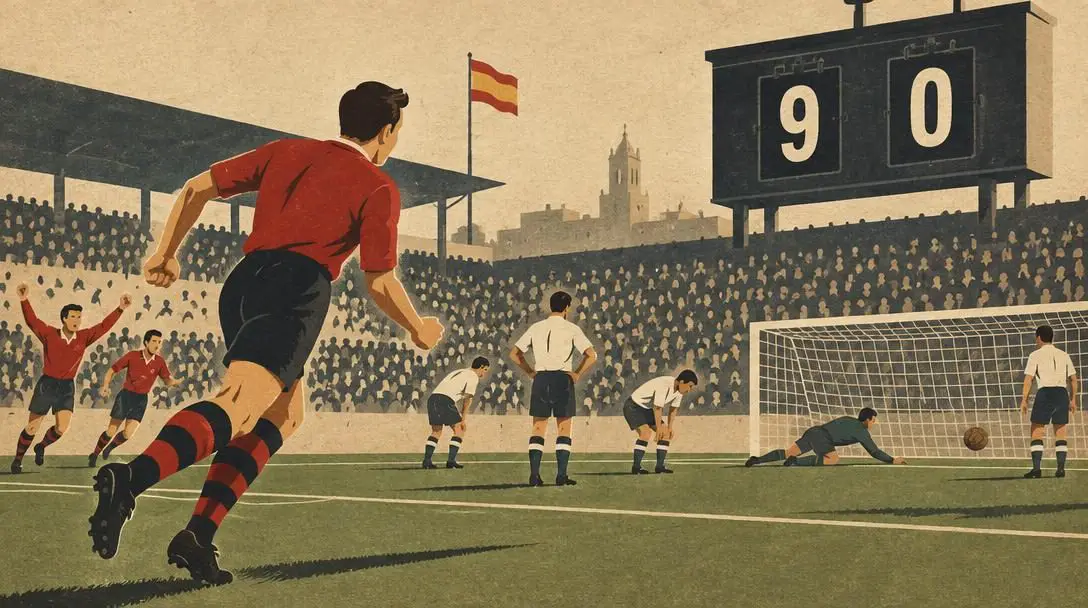 1955-56 La Liga Opener vs. Hercules FC
