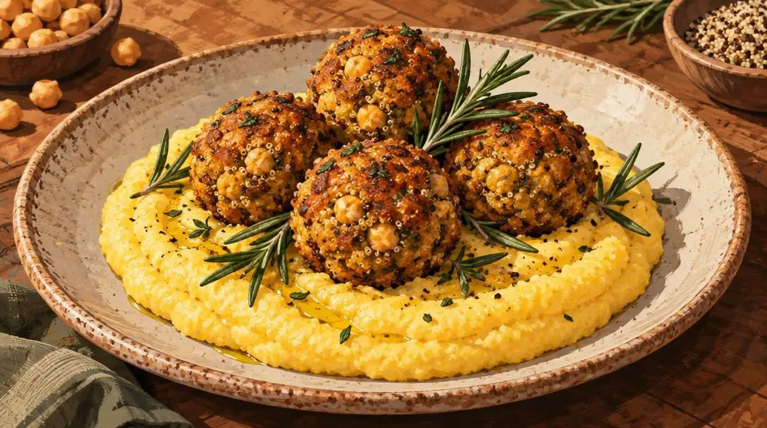 Vegan Chickpea Meatballs