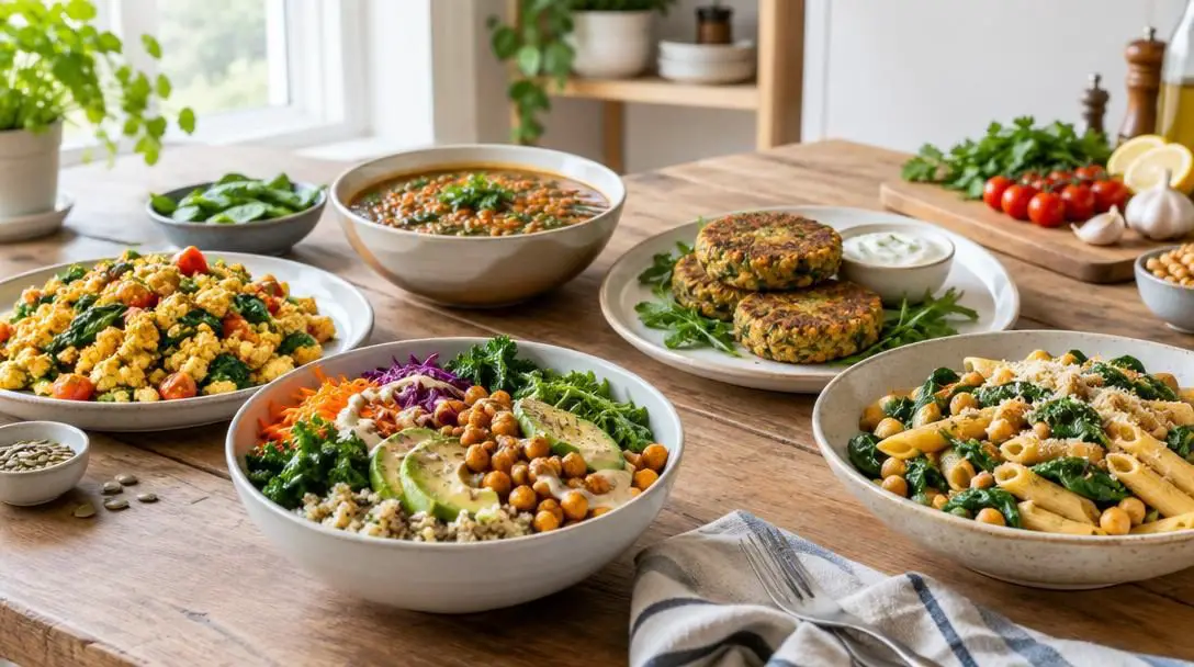5 Easy To Make, High Protein Vegetarian Dishes