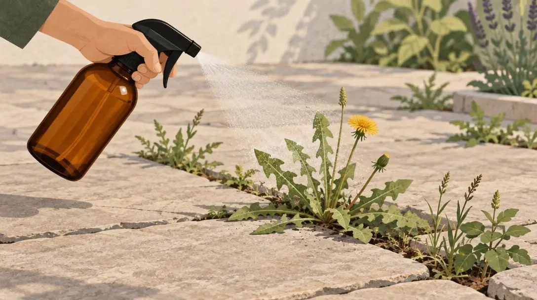 Straight Vinegar Weed Killer