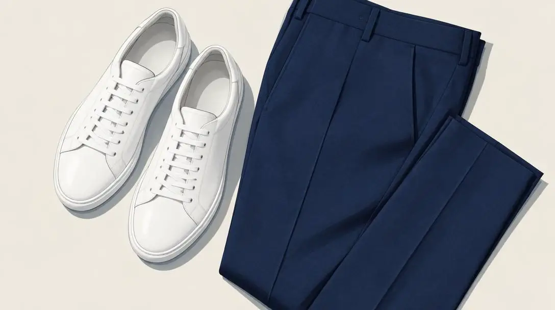 Sneakers as dress shoes