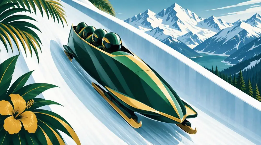 The 1988 Jamaican Bobsled Team's Calgary Debut