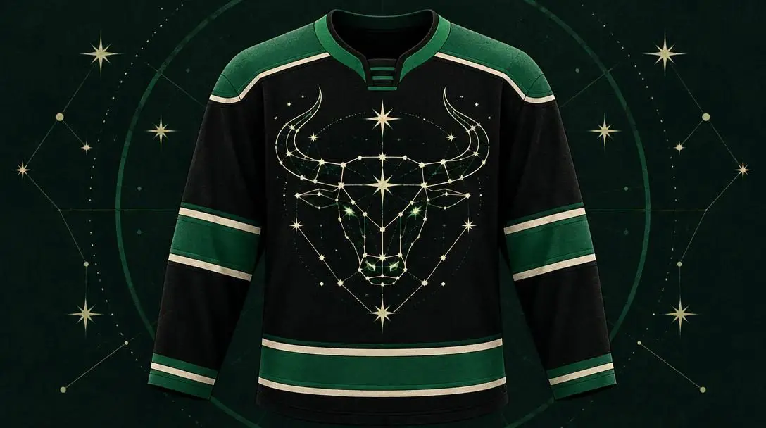 Dallas Stars Taurus Constellation Alternate Uniform