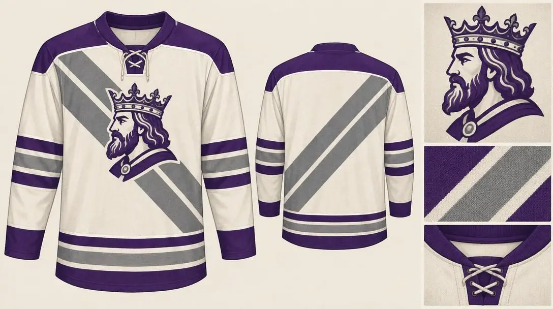 Los Angeles Kings 1995-96 Alternate Uniform