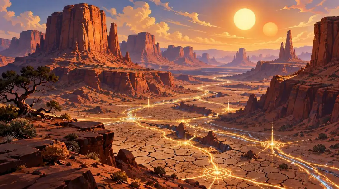 Sunbaked Canyon
