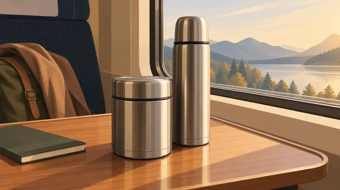 Insulated food and beverage containers