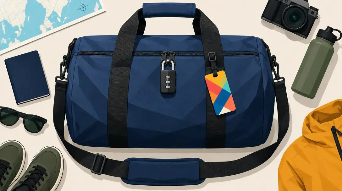 Luggage locks and recognizable tags