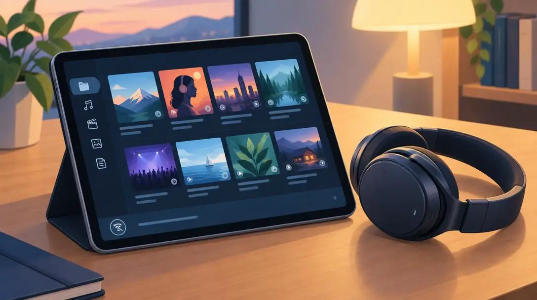 Smart device loaded with downloaded content