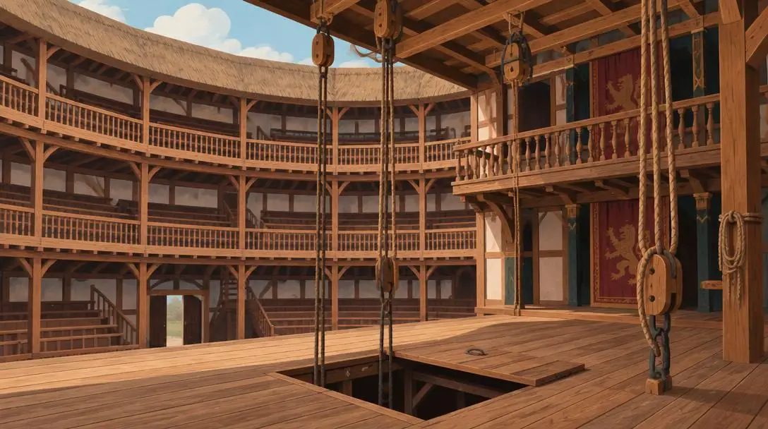 Elizabethan stage design and the Globe Theater