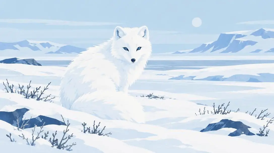 The arctic fox