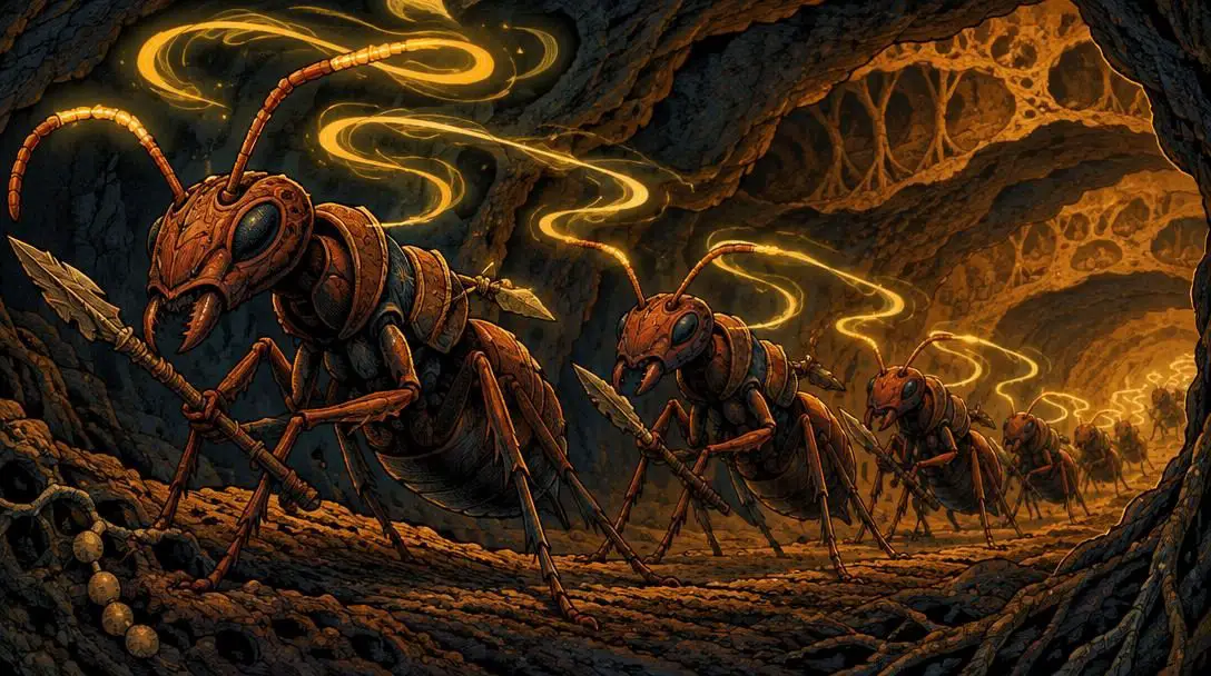 The warrior ant