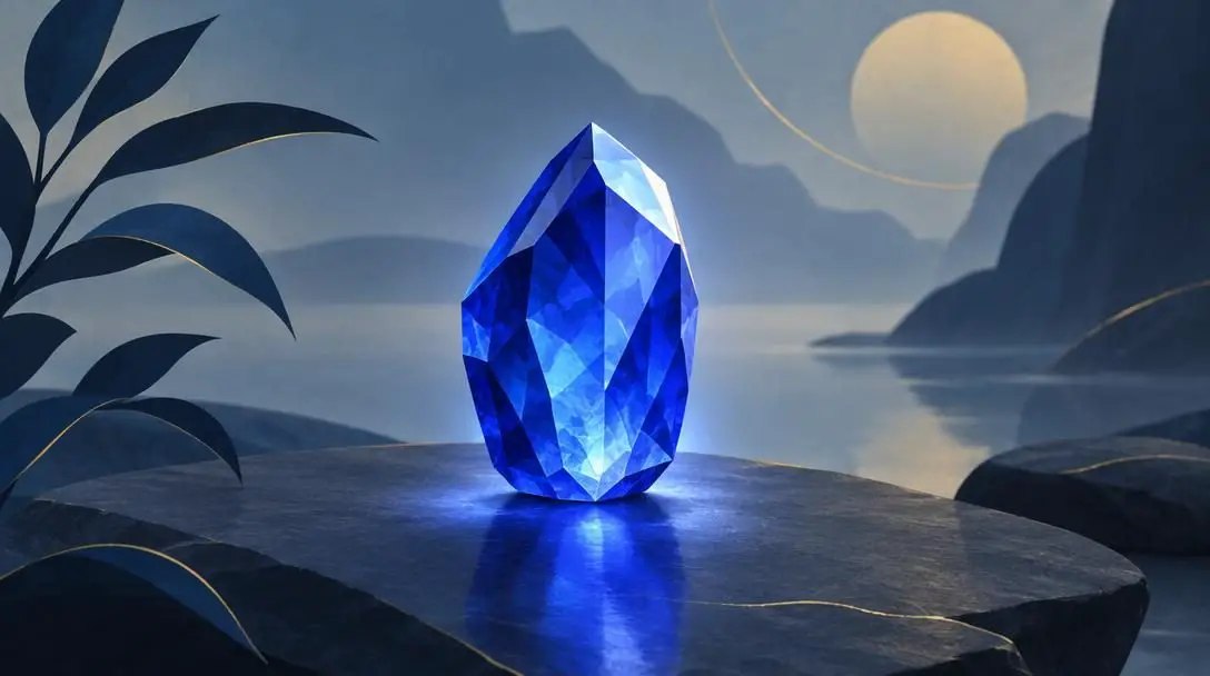 The Lucky Blue Crystal