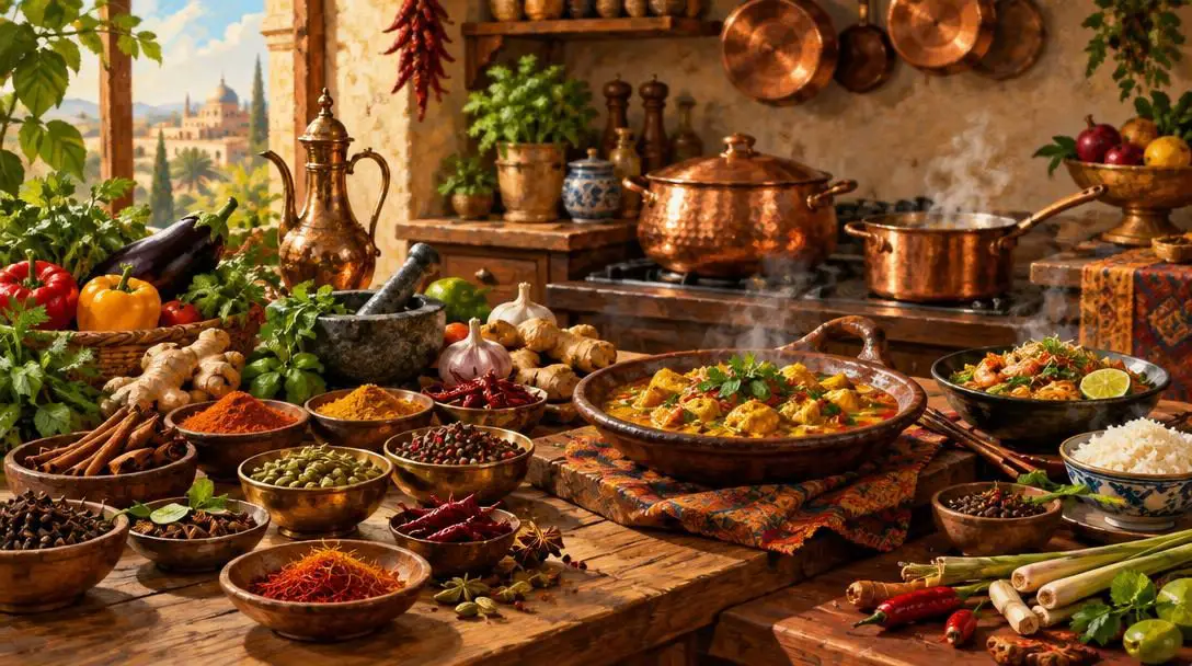 Mastering global cuisines as an accomplished home chef