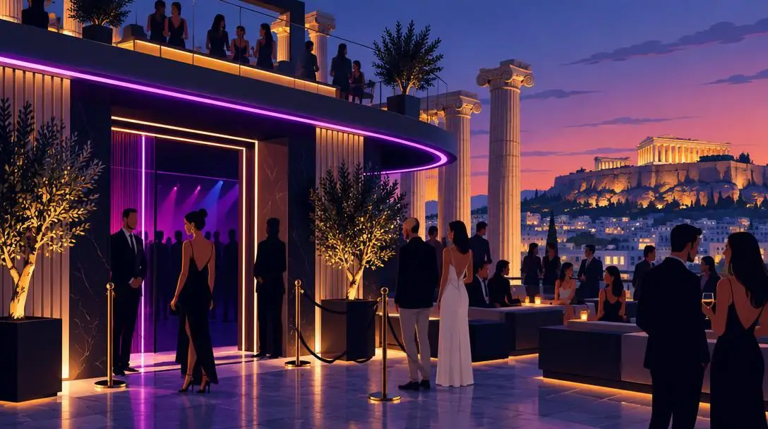 Lohan Nightclub in Athens