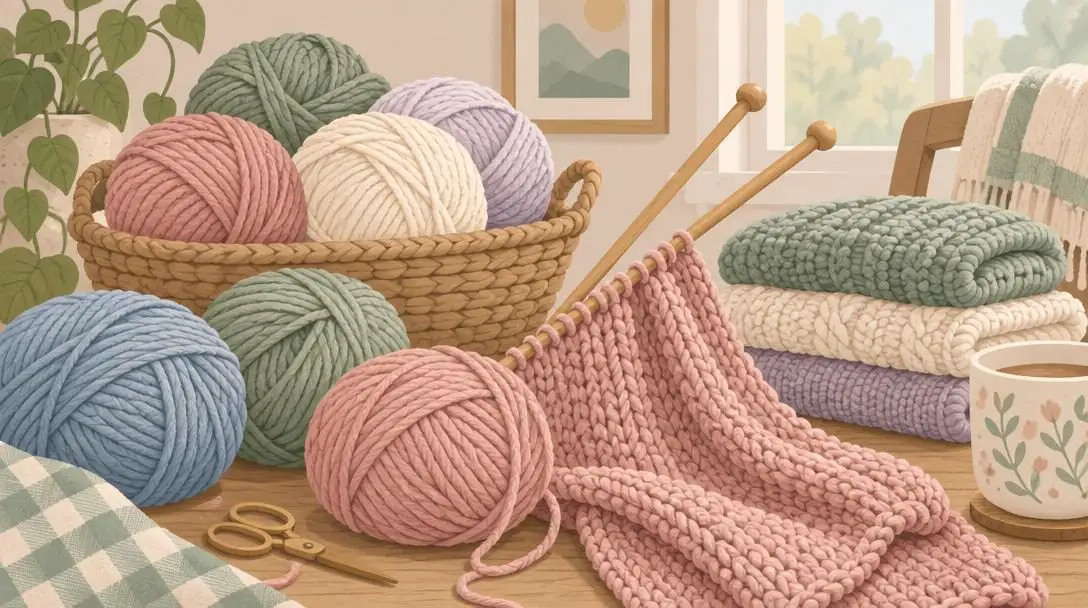 Unwinding Through the Craft of Knitting