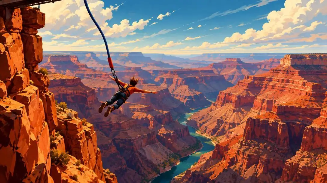 The 50th Birthday Grand Canyon Bungee Jump