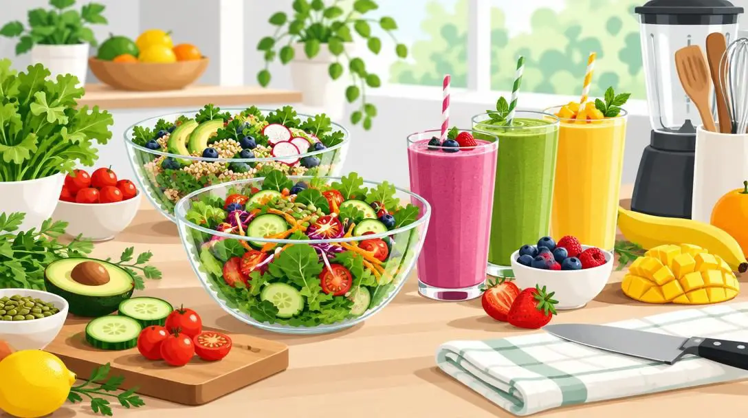 Health-Conscious Menu Architecture
