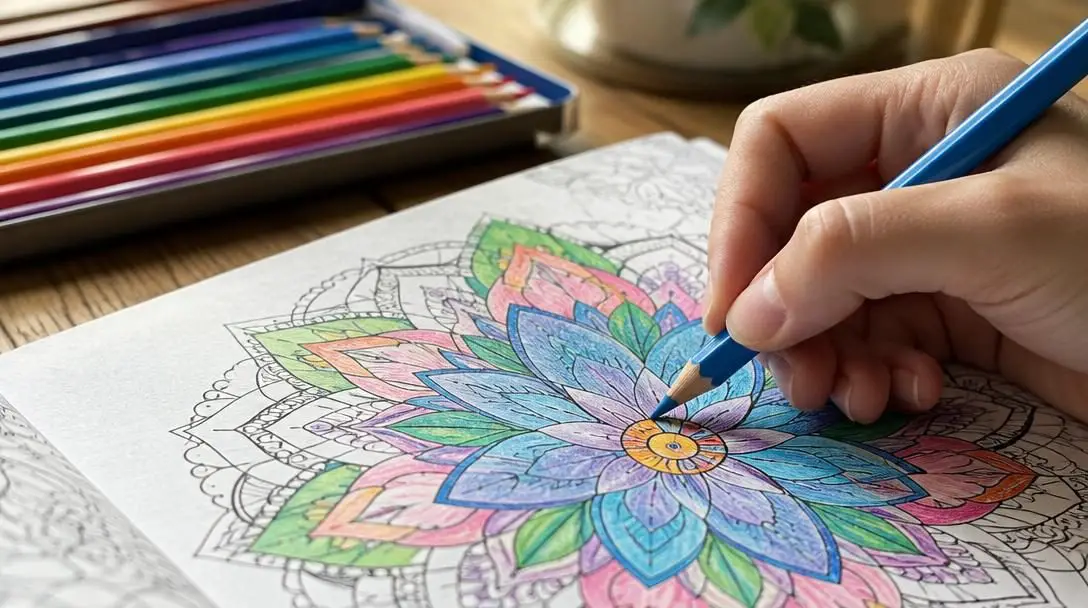 A Key Stress-Buster: Why Is Coloring So Relaxing?