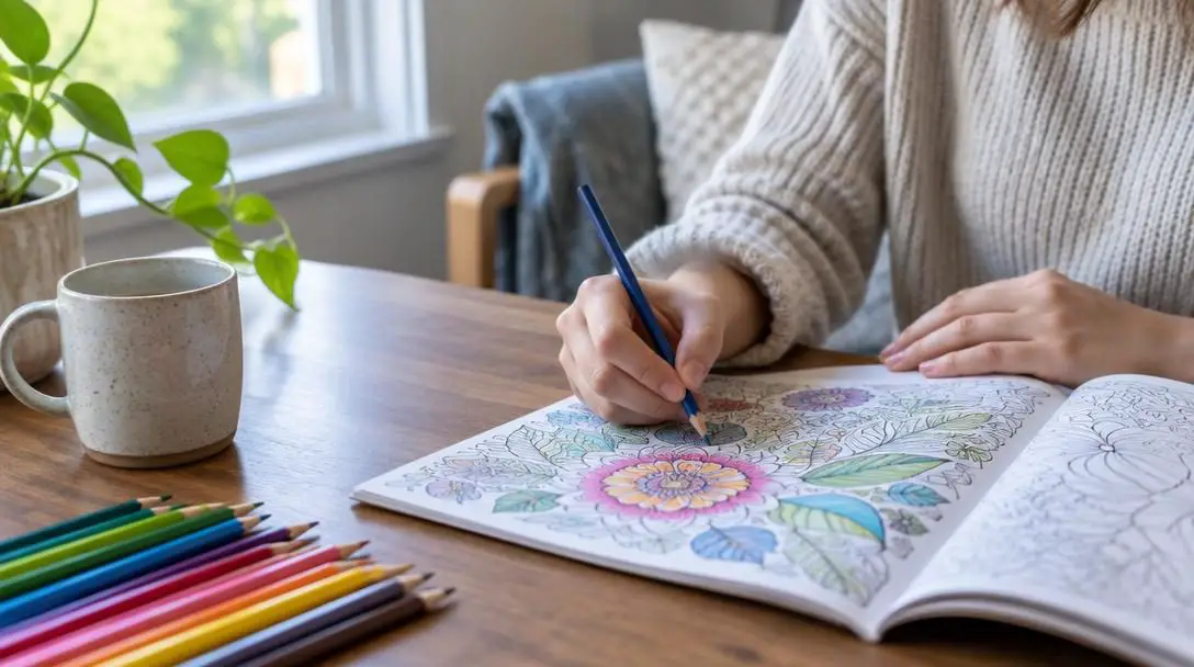 A Key Stress-Buster: Why Is Coloring So Relaxing?