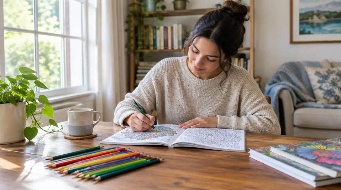 A Key Stress-Buster: Why Is Coloring So Relaxing?