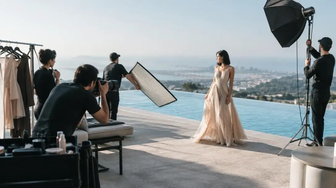Behind the Scenes of Celebrity Photoshoots: What Really Goes on