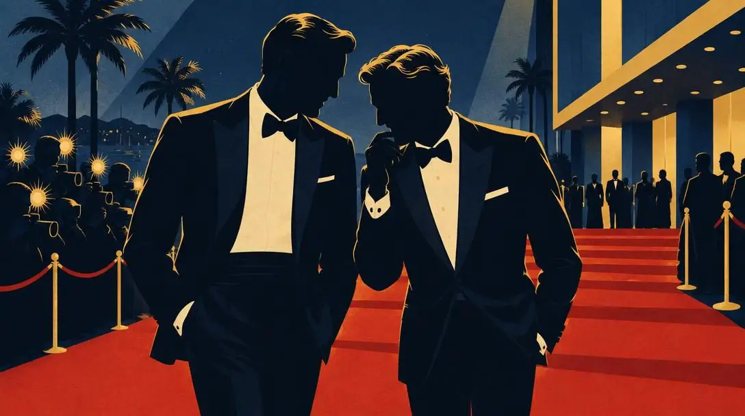 Brad Pitt and George Clooney