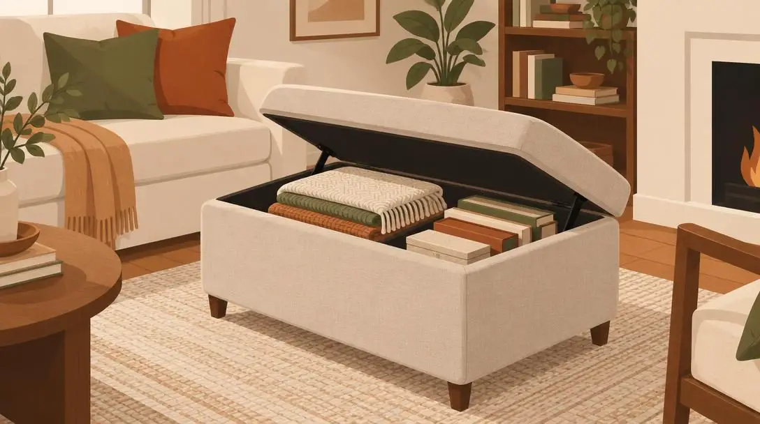 Lift-Up Ottomans
