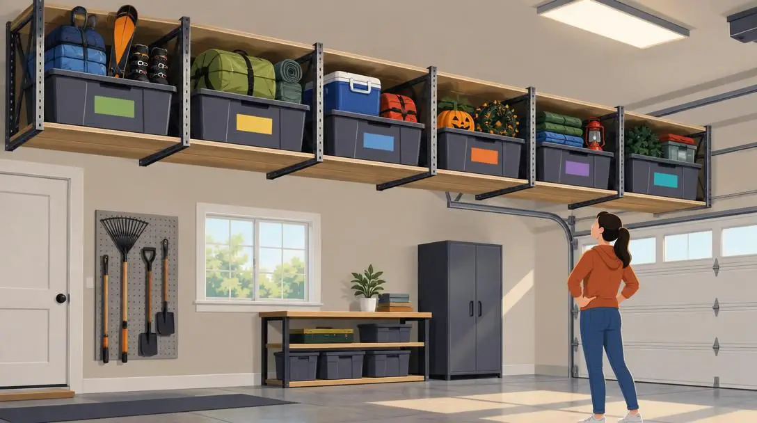 Overhead Cubbies and Bins
