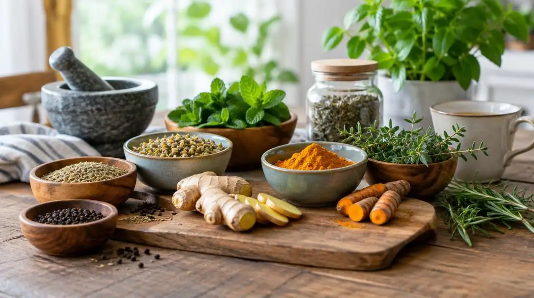 Essential Herbs And Spices For Improving Digestive Health