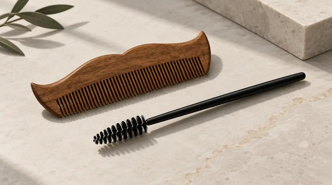Dedicated brow brush
