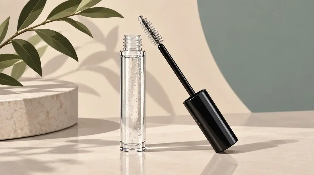 Eyebrow finishing gel