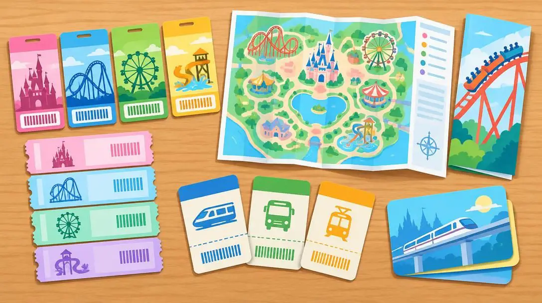 Theme Park Tickets Tailored to Venue Scale