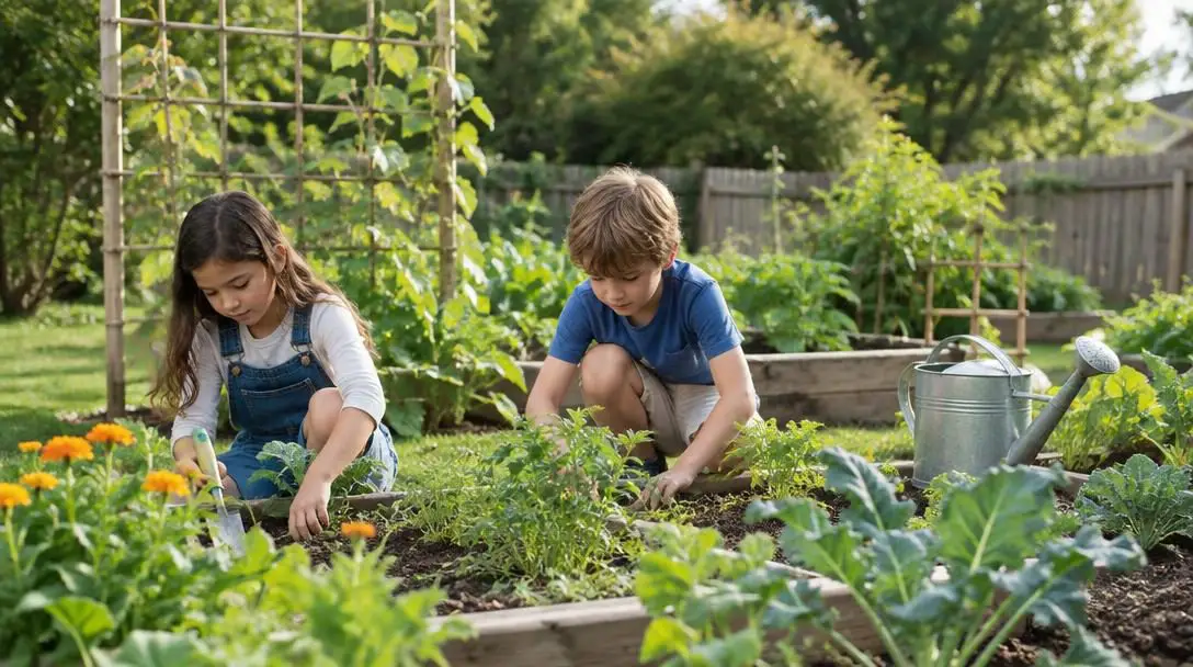 Gardening for Kids: Teaching Children the Joy of Growing Their Own Food