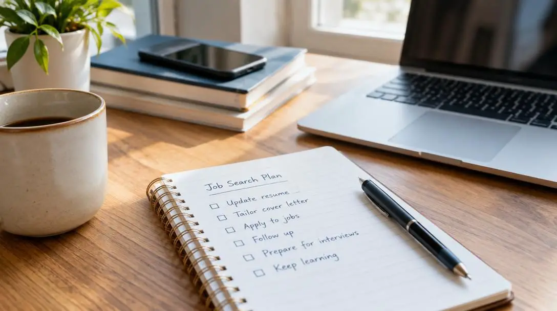 Getting Into the Groove Of A Job Hunt : Keeping Up Momentum With Organized Strategies