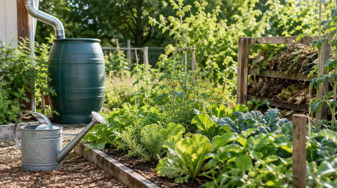 Growing a Sustainable Garden: Tips for Reducing Waste and Saving Water