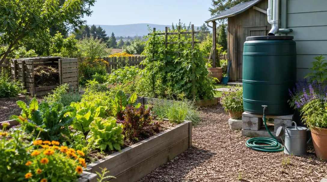Growing a Sustainable Garden: Tips for Reducing Waste and Saving Water