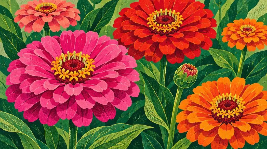 Zinnias