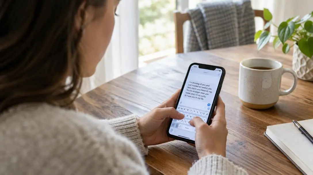 How To Compose A Message To Cheer Up A Loved One