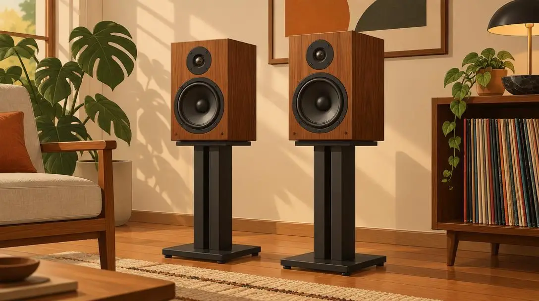 Main Bookshelf and Tower Speakers