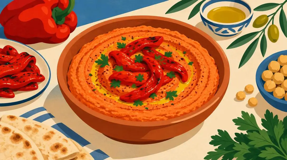 Red Pepper Hummus