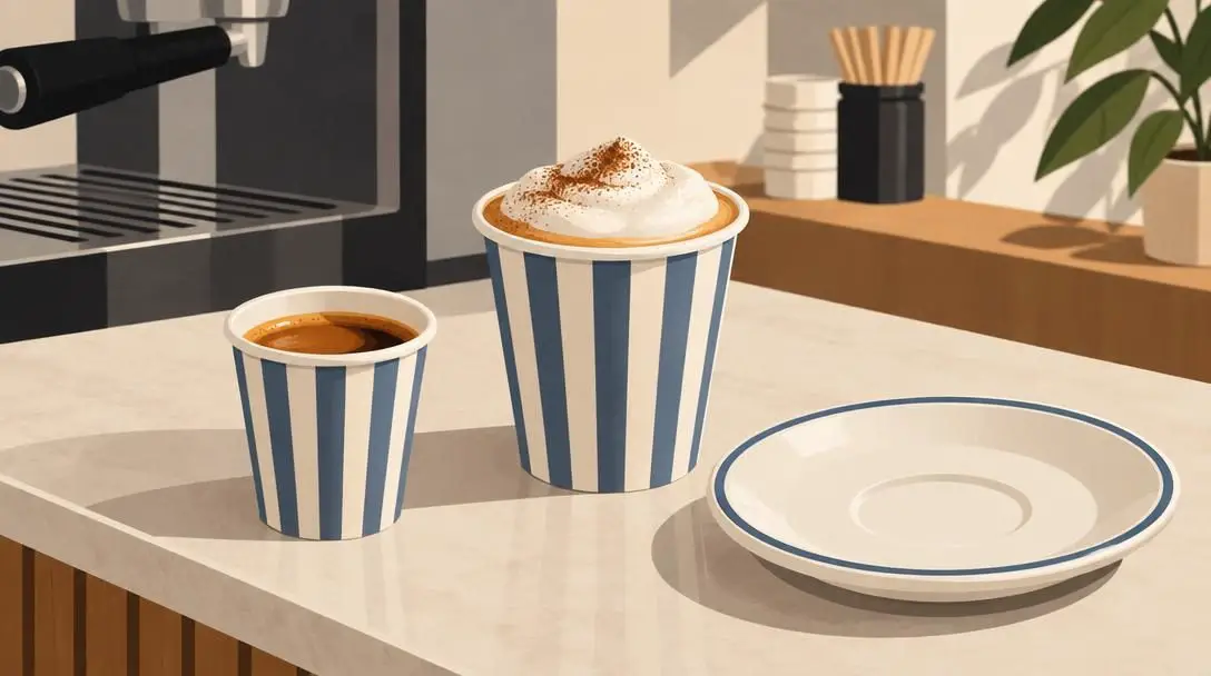 3. Hot café beverages